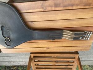 Sangle bavette marron taille 110cm