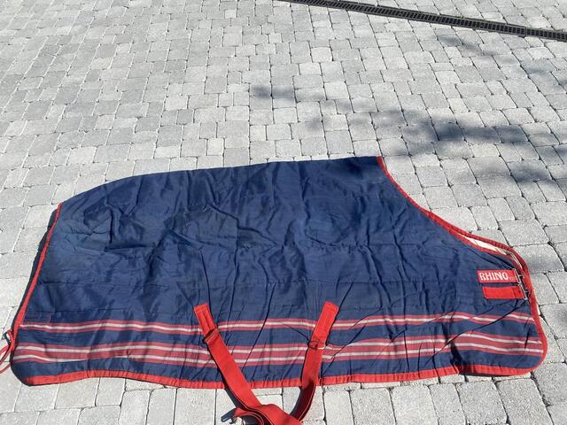 Couverture de boxe Rhino bleue