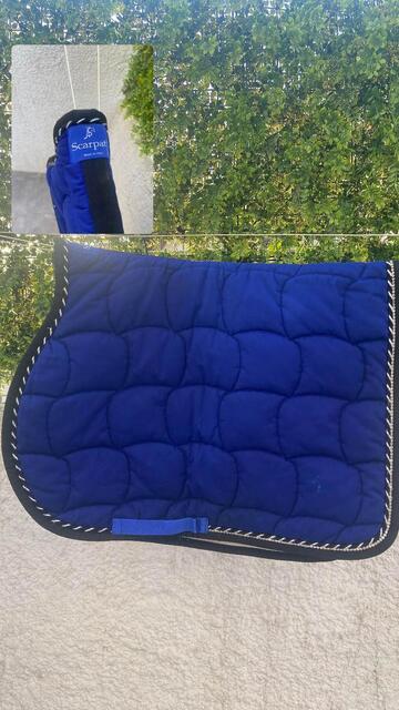 Tapis Scarpati bleu