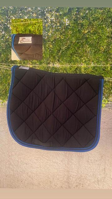 Tapis Privilège Equitation noir et bleu