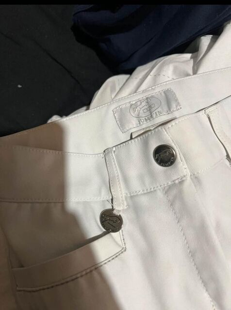 pantalon de concours blanc jumpin