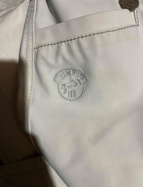 pantalon de concours blanc jumpin