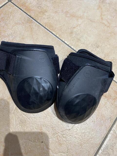 Guêtres + protèges boulets noirs