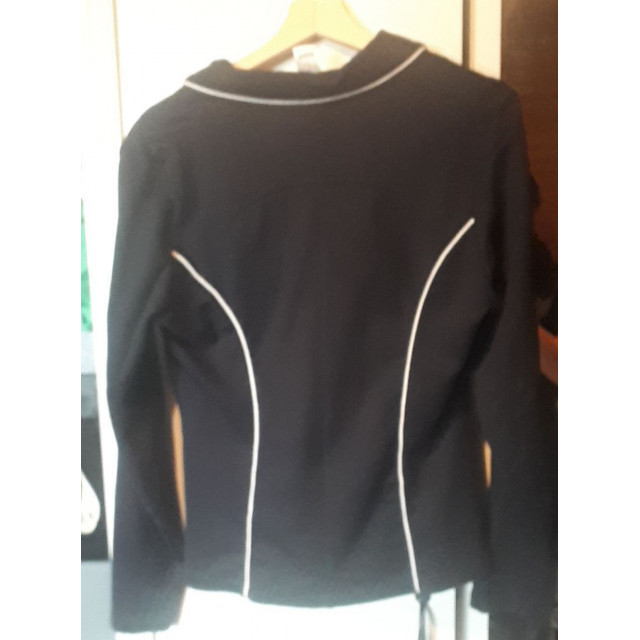 VESTE DE CONCOURS ÉQUITATION FEMME COMP 100 MARINE FOUGANZA