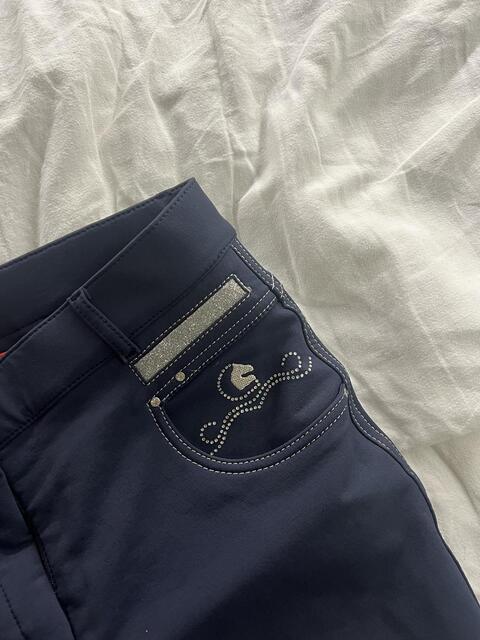 pantalon d’équitation bleu marine neuf