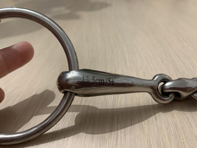 Mors double brisure -135 cm