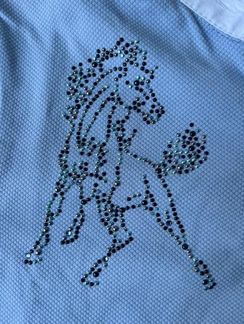 Polo de concours Animo à strass modèle Boccia