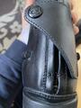 Bottes en cuir neuves de la marque Tucci avec petit défaut (voir photos).