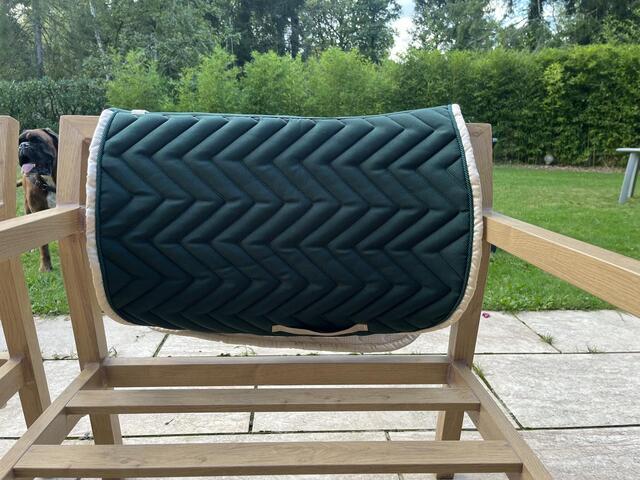 Tapis Volte Shop Vert Sapin et Beige