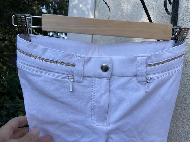 Pantalon d’équitation blanc Pénélope modèle Streety 12 ans