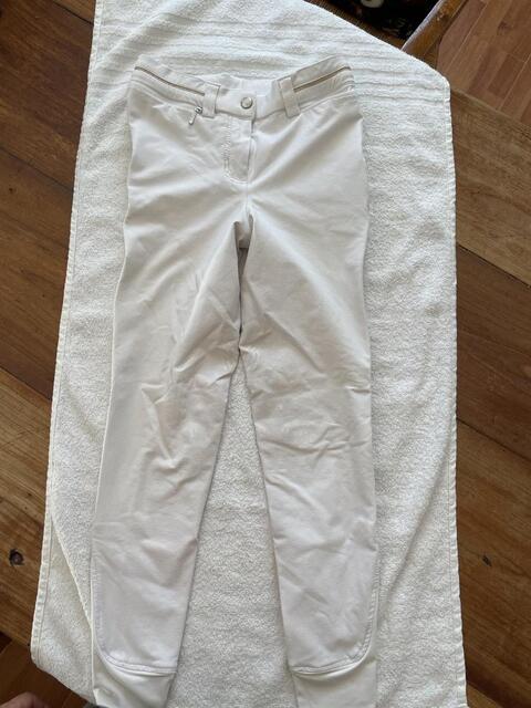 Pantalon d’équitation blanc Pénélope modèle Streety 12 ans