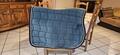 Tapis bleu canard