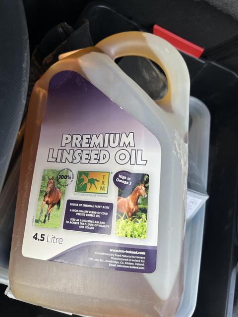 Premium linseed oil