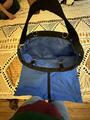 Sac à foin premium Equithème bleu en tissu, utilisé une seule fois