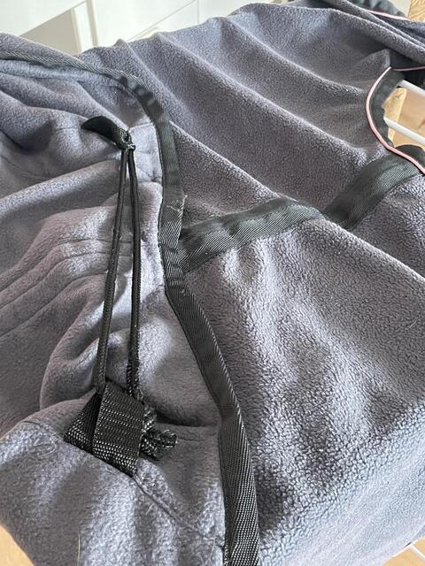 couvre-reins polaire cheval