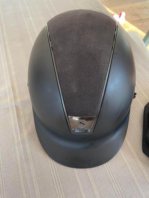 bombe samshield noir mat alcantara taille 55