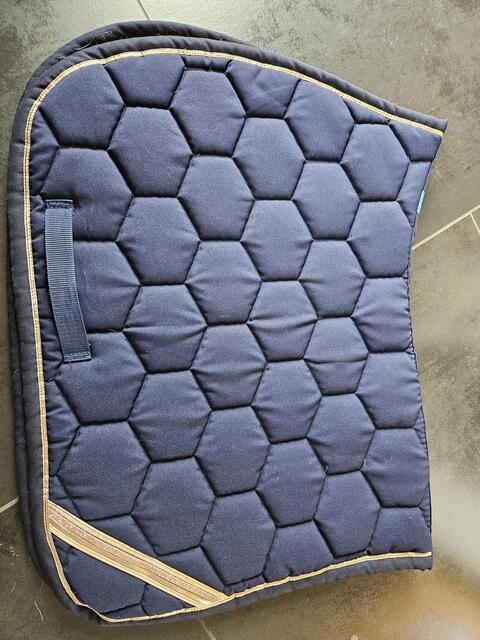 Tapis oxxer bleu marine, rose gold