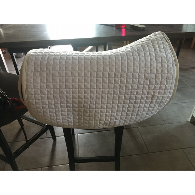 Tapis de dressage couleur champagne