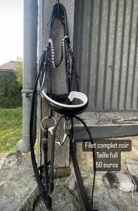 Filet dressage noir full