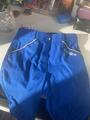 pantalon flags and cup bleu