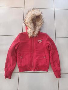 Manteau Pénélope rouge