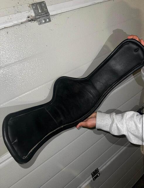 Selle et Sangle de dressage Forestier