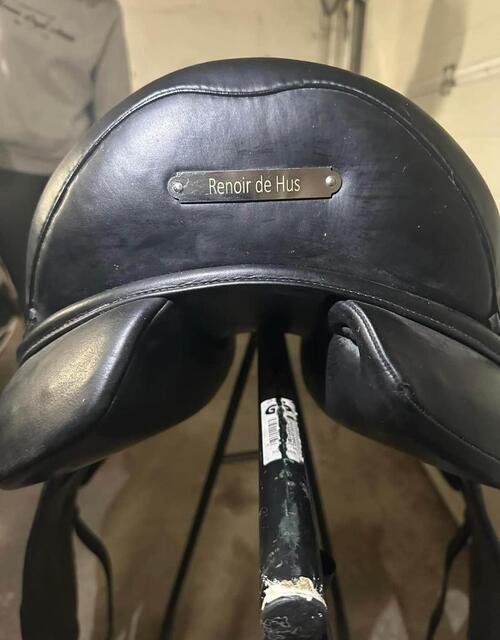 Selle et Sangle de dressage Forestier
