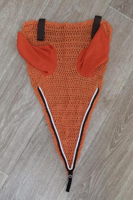 Bonnet long orange