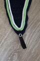 Bonnet long bleu marine/vert