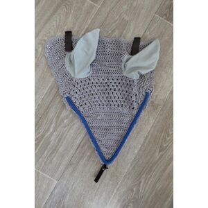 Bonnet long gris/bleu
