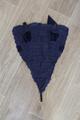 Bonnet long bleu marine/gris