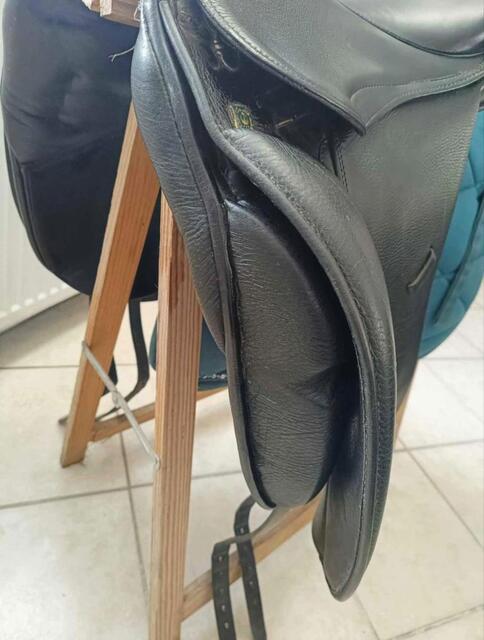 Selle dressage stubben