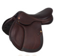 Selle de saut Roma avec arçon en bois et cuir double Acavallo