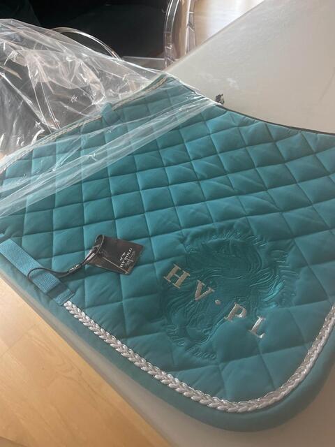 Tapis HV POLO bleu turquoise neuf