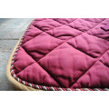 tapis équithéme +bonnet bordeaux