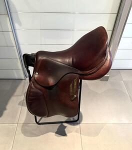 Selle Devoucoux Omega 17" Havane
