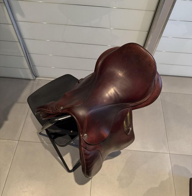 Selle Devoucoux Omega 17" Havane