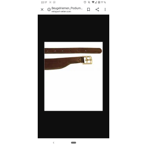 Étrivières anatomiques podium