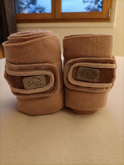 Bandes de polo rose HKM