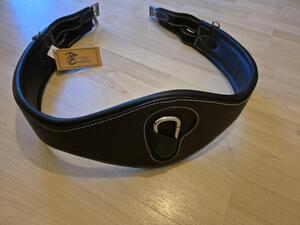 Sangle anatomique Privilège Equitation 145 cm noire