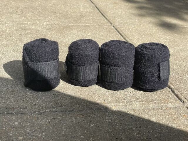 Bandes de polo noires Shetland