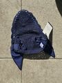 Bonnet bleu marine Cheval