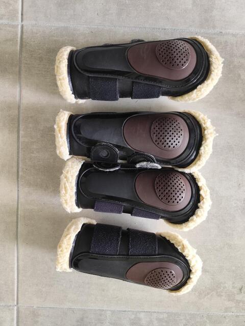 Guêtres fermées faux mouton Harry Horse