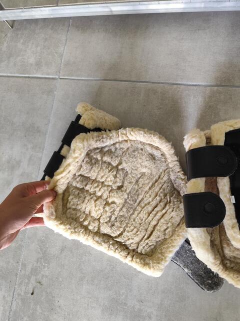 Guêtres fermées faux mouton Harry Horse