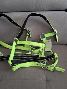 Licol Haute Visibilité, taille Poney, jaune fluo, Equithème