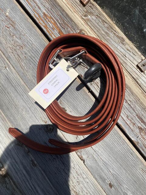 Étrivière Meyer taille 145cm couleur Cognac neuve avec étiquette