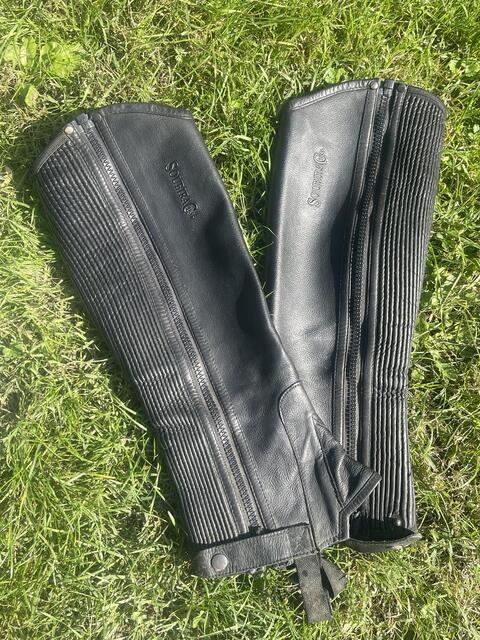 Mini chaps cuir Soubirac