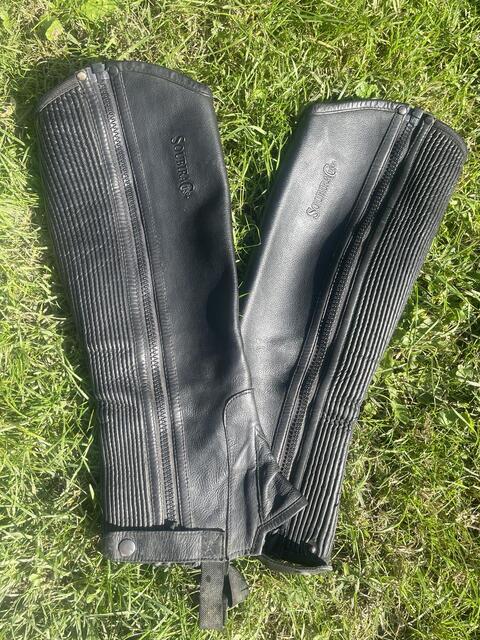 Mini chaps cuir Soubirac