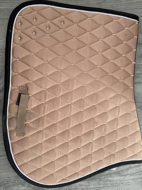 Tapis fouganza strass champagne