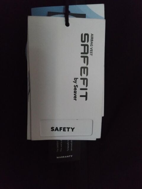 Airbag Seaver noir S long neuf